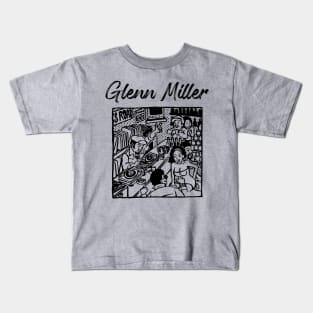 glenn miller ll vinyl store Kids T-Shirt